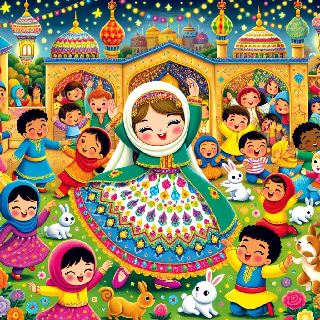 Illustration for Maya's Magical Dance