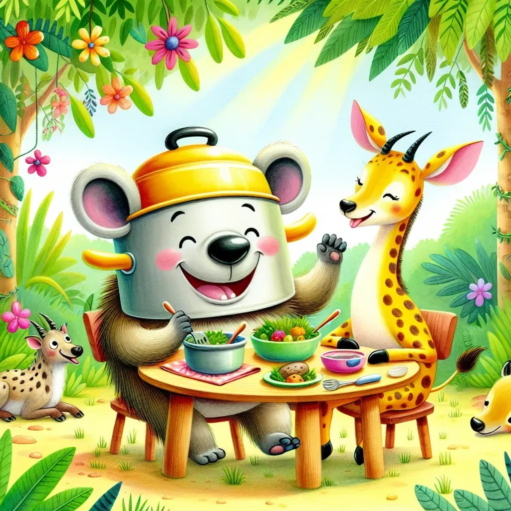 Hyena the Hungry Pot Learns to Share