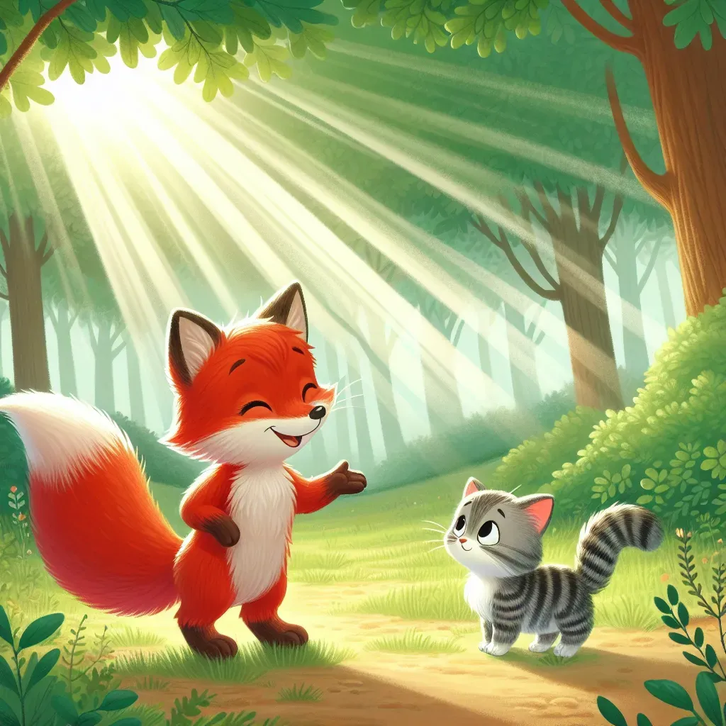 Illustration for Ben Learns About Bedtime - Chapter 4: The Smiling Friend