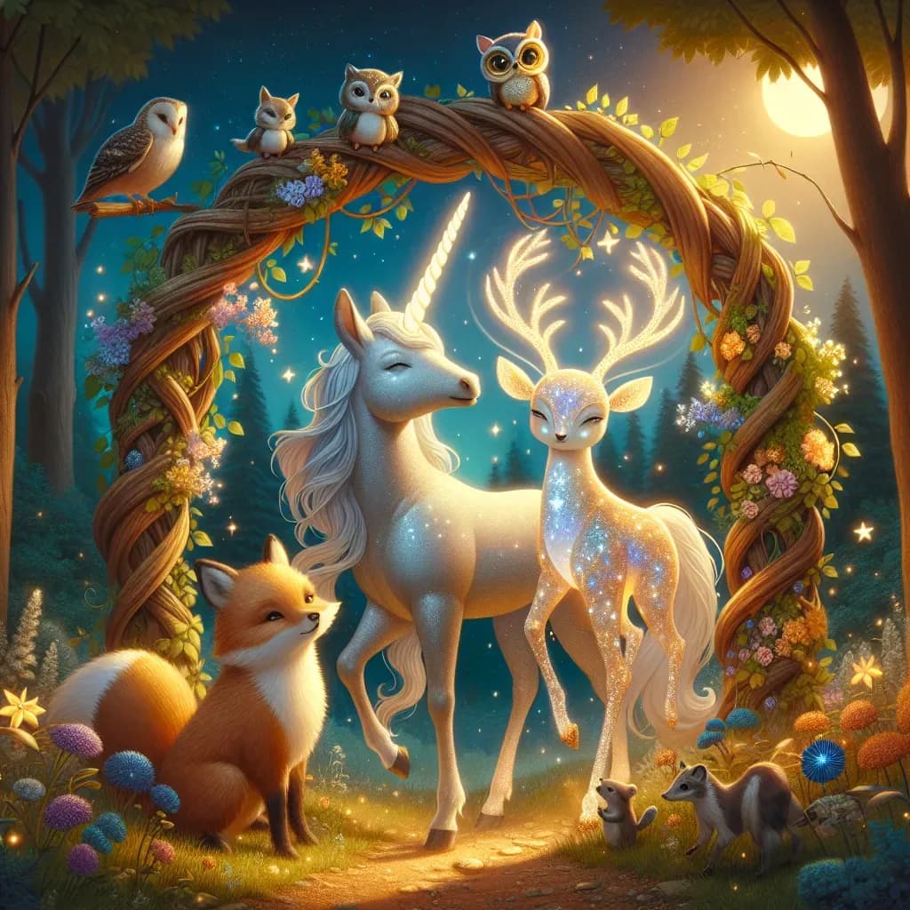 Lea and the Moonlit Garden Mystery